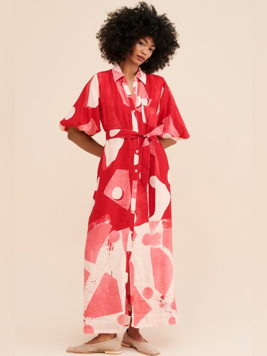 Anthropologie Dresses & Skirts - The Mona Linen Shirt Dress by Anthropologie